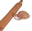 Exfoliating Loofah Kit Back Scrubber and Shower Gloves for Men and Women; Light Brown