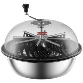 VEVOR Leaf Bowl Trimmer, 24'' Trimmer Bowl, Manual Bud Trimmer with Stainless-Steel Blades for Twisted Spin Cut