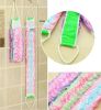 Double Side Exfoliating Loofaht Back Scrubber for Men and Women; Random color; 3 Pack