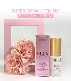 AILKE Whitening Skin Care Set, Hydrating, Deep Cleansing & Brightening, Dark Spots, Pores, Anti-Aging, Non-Greasy, Easy Apply (Color: 20ML Serum)