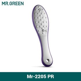 MR.GREEN Pedicure Foot Care Tools Foot File Rasps Callus Dead Foot Skin Care Remover Sets Stainless Steel Professional Two Sides (Color: Mr-2205PR)