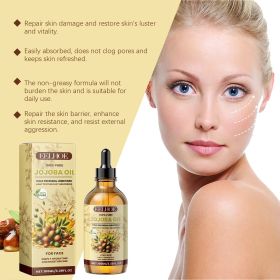 Eelhoe Jojoba Face Essential Oil, Facial Moisturizing, Moisturizing, Brightening And Firming Care Jojoba Essential Oil (quantity: 1pc)