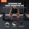 VEVOR 25 PCS 0.56" Thick Gym Floor Mats, 24"x24" EVA Foam & Rubber Top Interlocking Workout Mats with 100 sq.ft Coverage